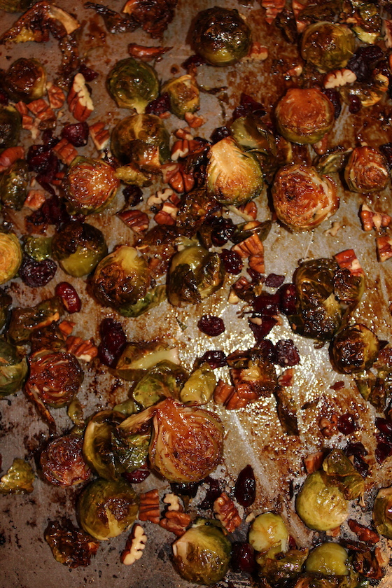 Perfect Autumn Brussels Sprouts + recipe | Glitter & Grace Blog #fallrecipe #brusselssprouts
