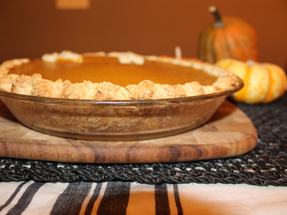 Pumpkin Pie with Maple + recipe | Glitter & Grace Blog #pumpkin #maple #fall