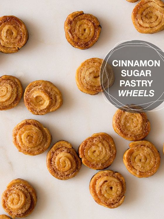 Cinnamon Sugar Pastry Wheels from Spoon Fork Bacon