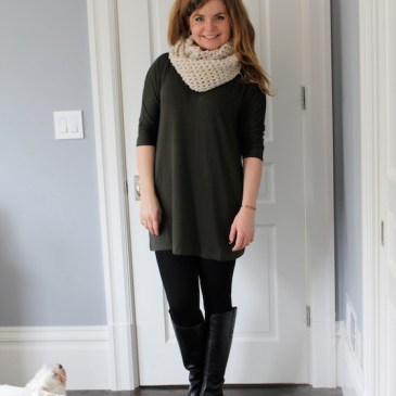 Winter 2015 Capsule Wardrobe: Outfit 1 | Glitter & Grace Blog #capsule #minimalism #capsulewardrobe