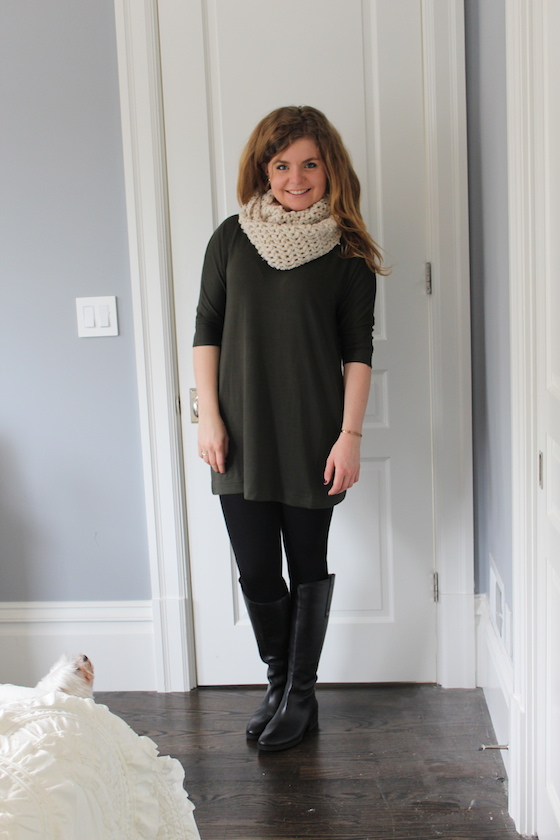 Winter 2015 Capsule Wardrobe: Outfit 1 | Glitter & Grace Blog #capsule #minimalism #capsulewardrobe