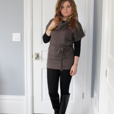 Winter 2015 Capsule Wardrobe: Outfit 3 | Glitter & Grace Blog #capsule #minimalism #capsulewardrobe