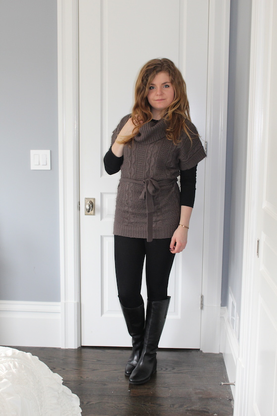 Winter 2015 Capsule Wardrobe: Outfit 3 | Glitter & Grace Blog #capsule #minimalism #capsulewardrobe