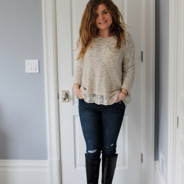 Winter 2015 Capsule Wardrobe: Outfit 9