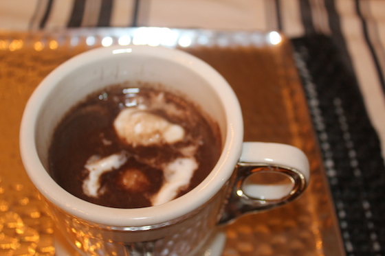 Quick Vegan Hot Cocoa + recipe | Glitter & Grace Blog