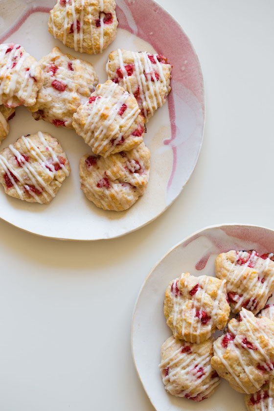 Strawberry Shortcake Cookies from Spoon Fork Bacon | Glitter & Grace Blog