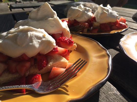 Strawberry Shortcake | Glitter & Grace Blog #springrecipe #strawberry