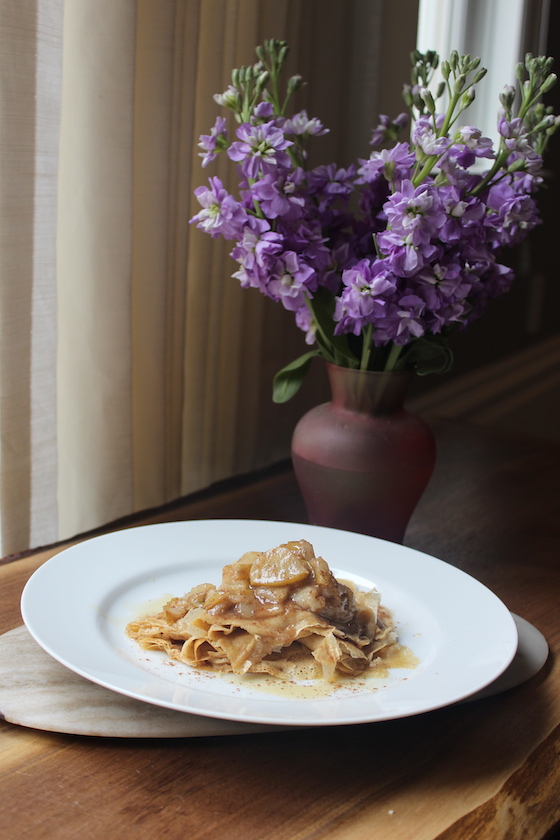 Whole Wheat Crepes + recipe | Glitter & Grace Blog