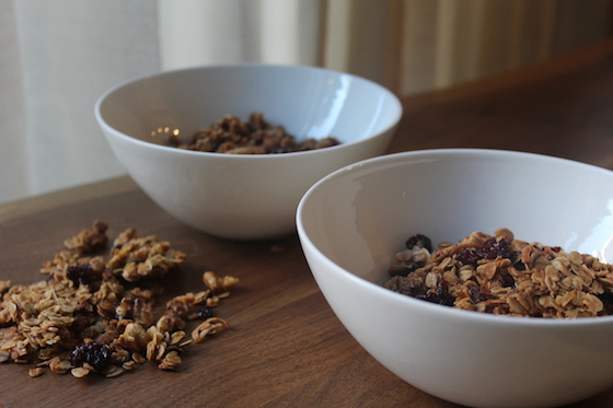 Maple Coconut Granola + recipe | Glitter & Grace Blog #maple #coconut #granola #breakfast