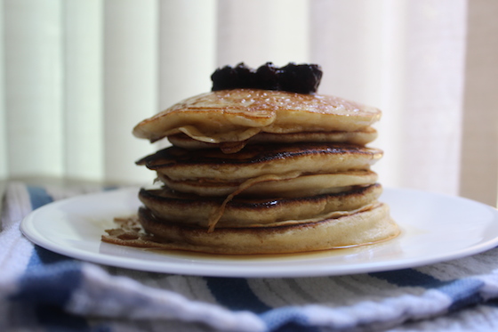 Ricotta Pancakes + recipe | Glitter & Grace Blog #ricotta #brunchrecipe